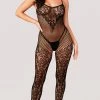 Be Wicked Can't Get Enough Bodystocking -Playboy Sales BW 1989 BODYSTOCKING BLACK 0278