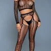 Be Wicked Run The World Bodystocking Set -Playboy Sales BW 2052 F 2022MARCH48678