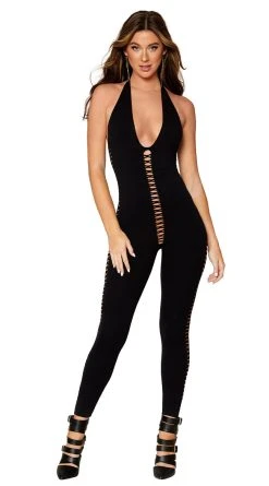 Dreamgirl Lace It Up Bodystocking 7 Dreamgirl Lace It Up Bodystocking -Playboy Sales DG 426 Black Front 2023MAY