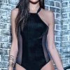MAPALÉ Velvet Mesh Bodysuit 2 MAPALÉ Velvet Mesh Bodysuit -Playboy Sales ES 2572 Black Front 2018Holiday