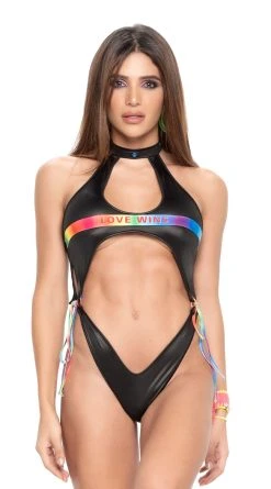 MAPALÉ Love Wins Black Bodysuit 9 MAPALÉ Love Wins Black Bodysuit -Playboy Sales ES 2691 Black F2 2022APRIL47821