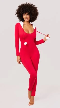 Yandy Snuggle Up Snowball Jumpsuit