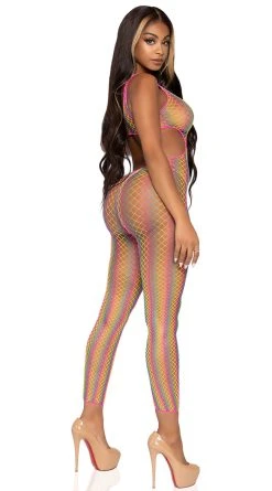 LEG AVENUE Rainbow Radiance Bodystocking 9 LEG AVENUE Rainbow Radiance Bodystocking -Playboy Sales LA 89279 05 101 2021MAR28878