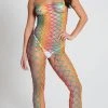MUSIC LEGS Rio Rainbow Netted Bodystocking 1 MUSIC LEGS Rio Rainbow Netted Bodystocking -Playboy Sales ML 1177 RAINBOW 2 PS06232020