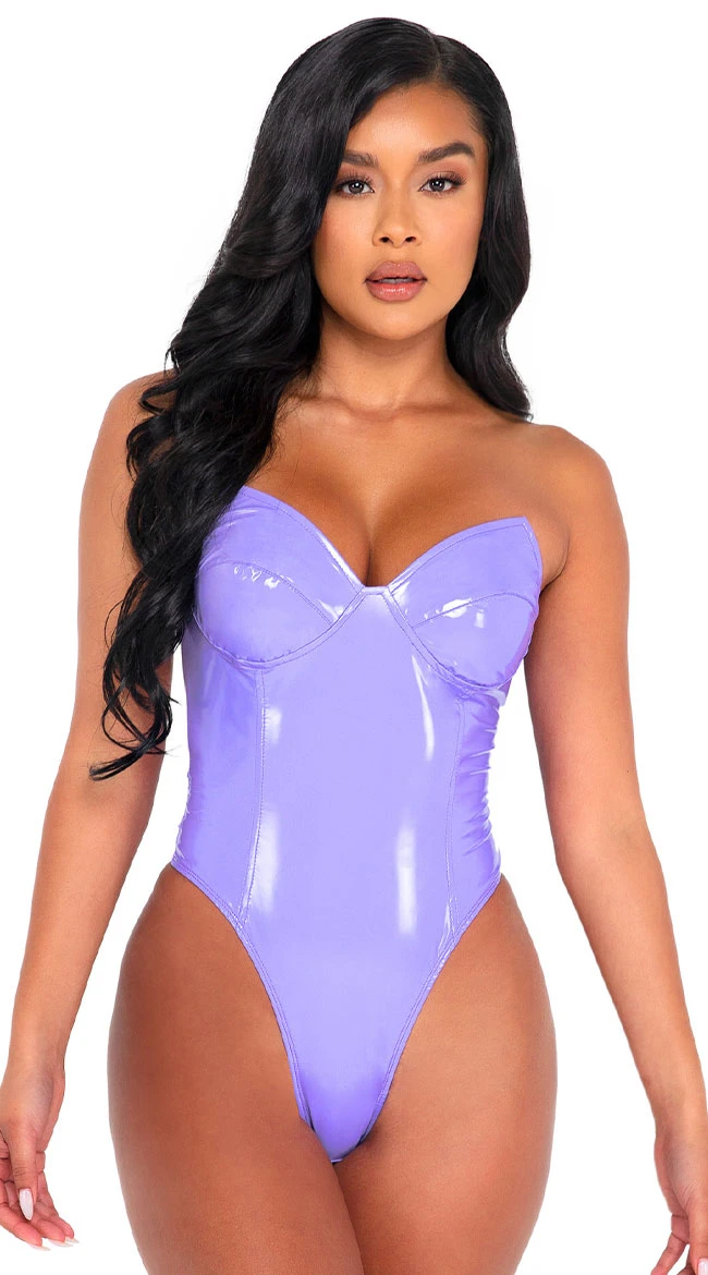 Roma Vinyl Countdown Bodysuit 3 Roma Vinyl Countdown Bodysuit