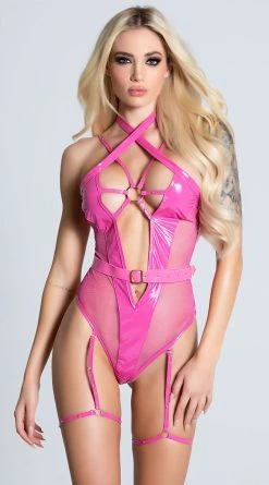 Roma Vinyl Vengeance Bodysuit