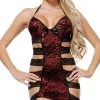 STARLINE Strappy Side Halter Chemise -Playboy Sales SA J1057 CAT2014