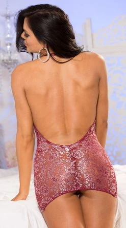 Shirley Of Hollywood Feeling Shine Chemise Set -Playboy Sales SO 25829 B 2021JULY34290