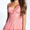 Yandy Playtime Babydoll Set -Playboy Sales YO 2139 CORAL 3 YANDY PS05062021