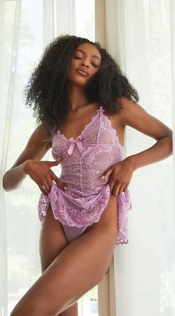 Yandy Playtime Babydoll Set -Playboy Sales YO 2139 PINK 5 EDS Yandy 2022EVERGREEN